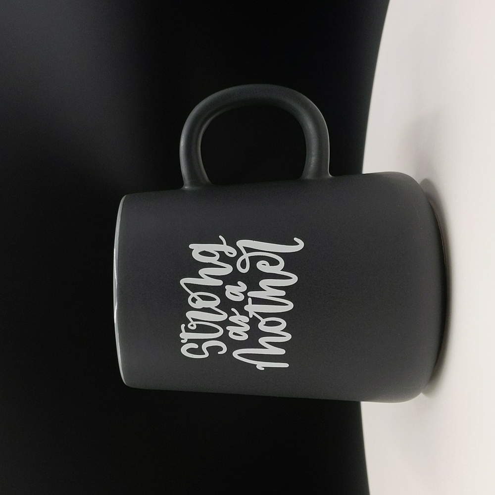 Strong as a Mother Coffee Tea Mug Gray